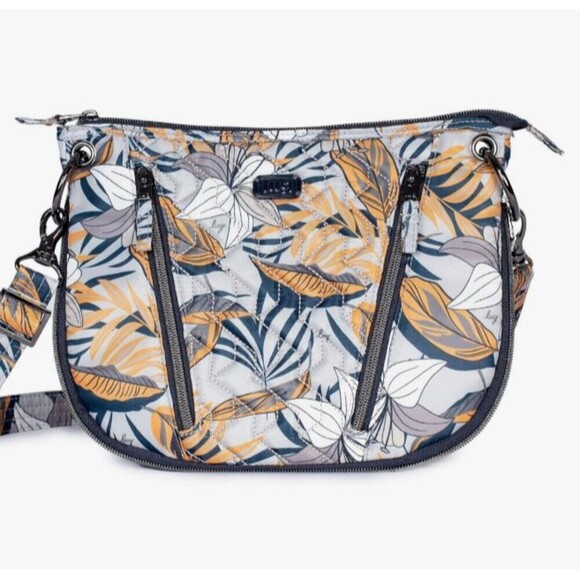 Lug Swivel Womens Lily Grey Shoulder Strap Bag - Picture 1 of 8